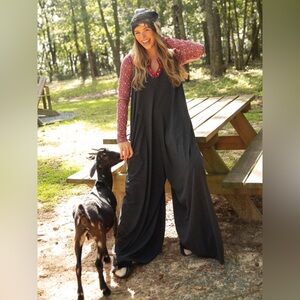 Natural Life Army Green Jumpsuit